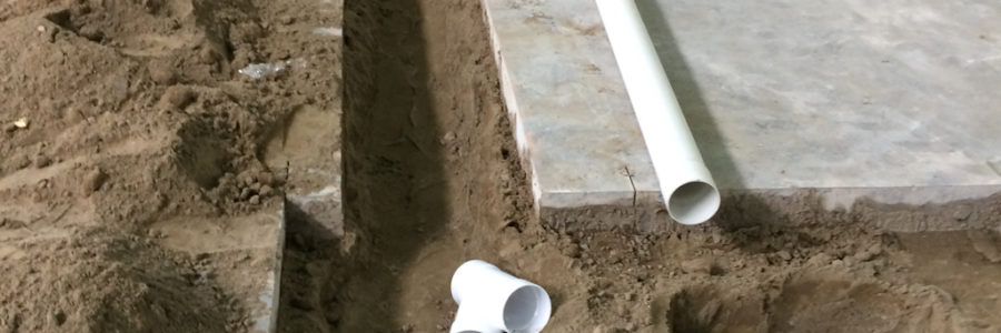 Commercial Drain Installation 1