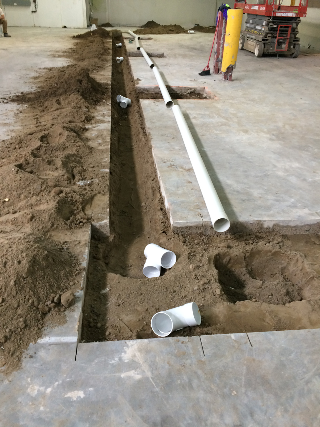 Commercial Drain Installation 1