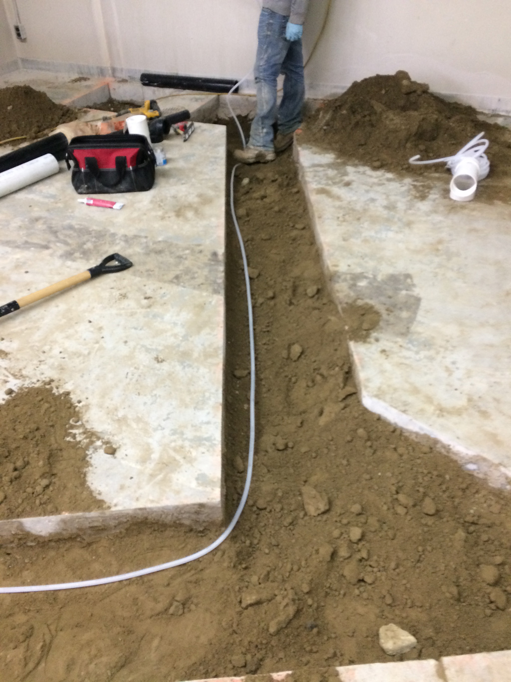 Commercial Drain Installation 4