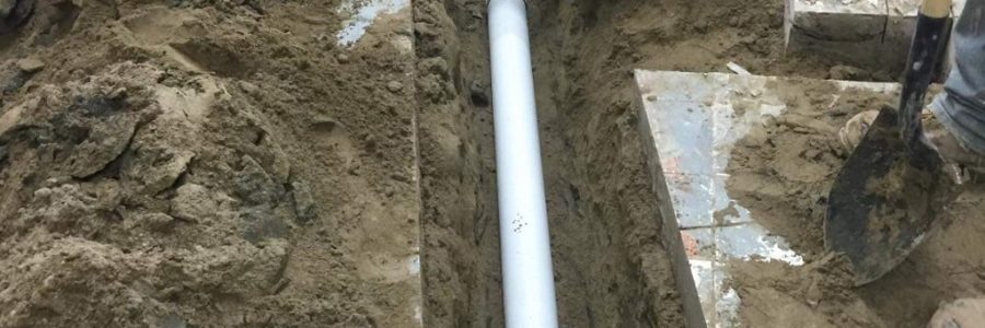 Commercial Drain Installation 8