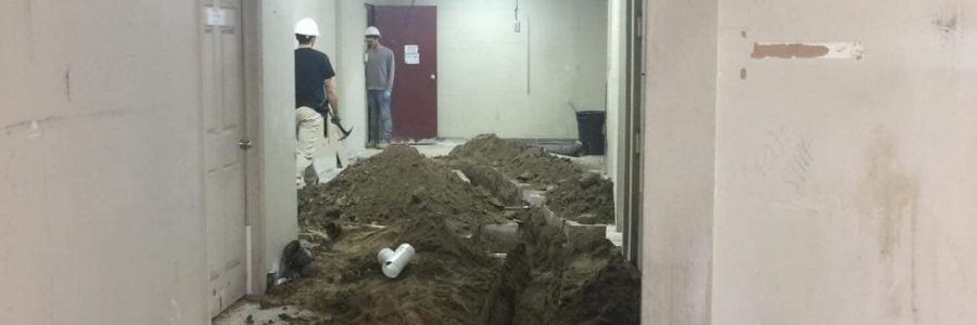 Commercial Drain Installation 9