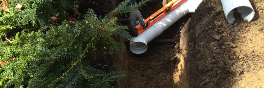 laying drain